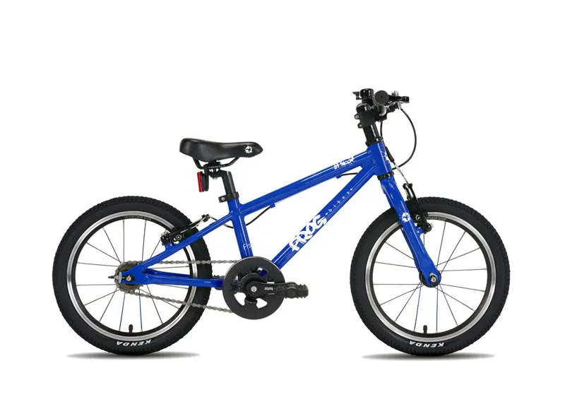 Frog 47 First Pedal - 18 inch Lightweight Kids Bike - Electric Blue